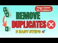 Remove Duplicates in SECONDS Not Minutes