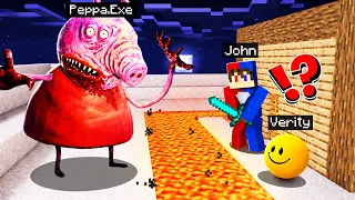 VERITY vs PEPPA.EXE vs LA CASA MÁS SEGURA DE MINECRAFT 😱