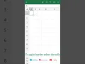 Change Row height and Column width in MS Excel Mobile