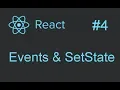 Events and Setstate in React