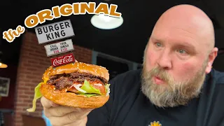 I Visit The ORIGINAL Burger King Est 1952 In Mattoon IL