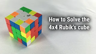 How To Solve The 4x4 Rubik S Cube For Beginners 