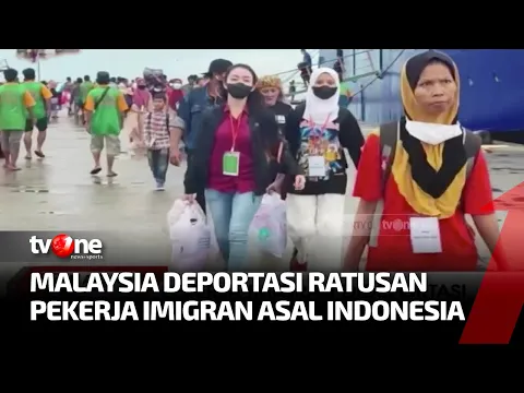 Ratusan Pekerja Migran Asal Indonesia Dideportasi dari Malaysia
