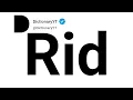 Rid Synonyms Thesaurus Similar Words