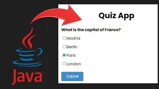 Java Quiz Application in 9 minutes terminal-based