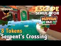 Escape Simulator SERPENT S CROSSING Mayan DLC Walkthrough 8 Tokens Location