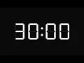 30 Minute Timer with Alarm - 1800 Second Countdown