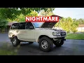 I bought 30 year old land cruiser and tried to fix it with ZERO experience