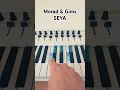 Download Lagu Morad \u0026 Gims - SEYA - Easy Piano Tutorial For beginners #short #piano #pianotutorial #easy #youtu