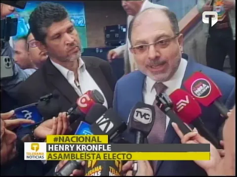 Bancadas apoyarán a Henry Kronfle para la presidencia de la asamblea