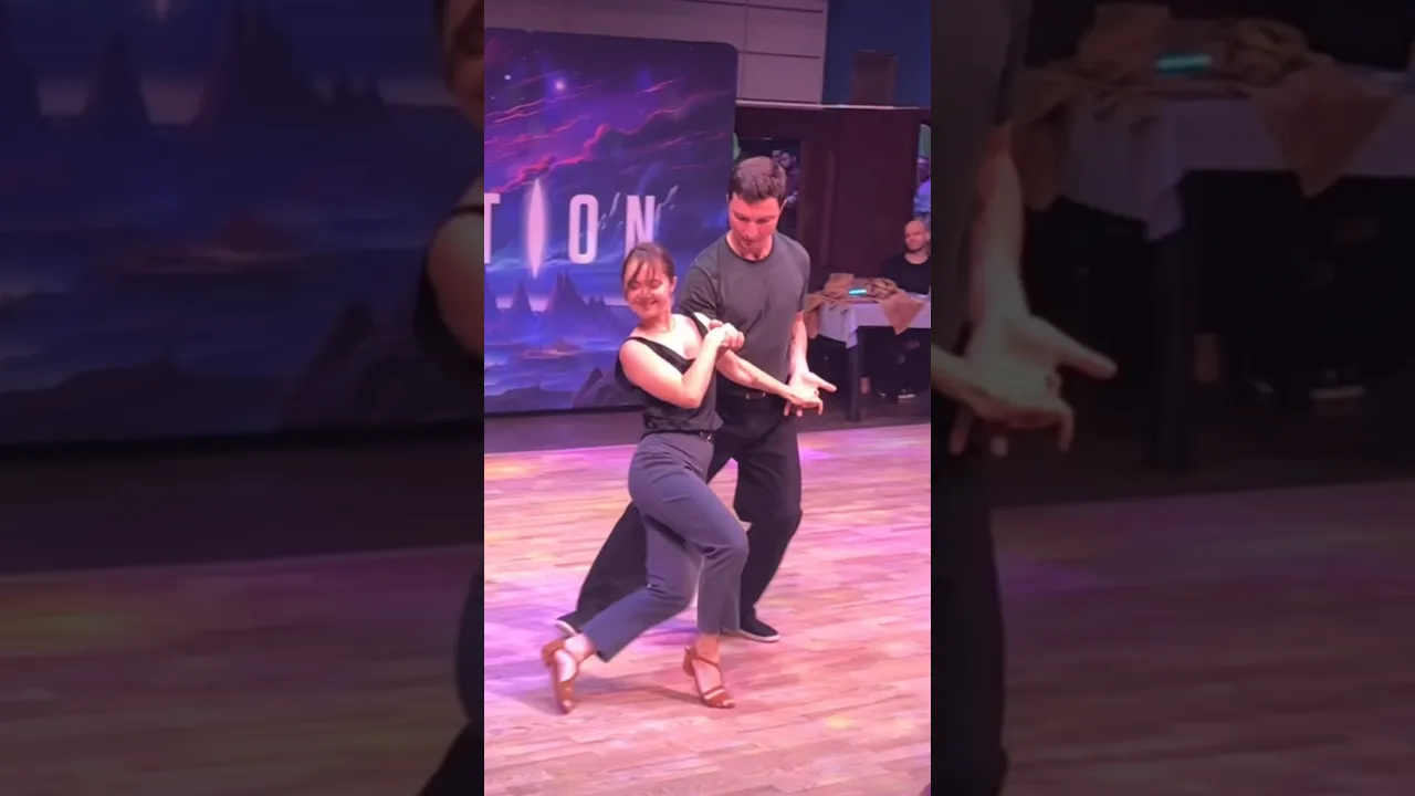 West Coast Swing Improvisation Part 1 #semionmaria #westcoastswing #modernswing #improvisation