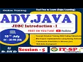 Session 5 ADV JAVA JDBC Introduction - 1 Data storage Areas By Mr SVK