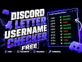 Discord 4 Letter Username Checker Free Github