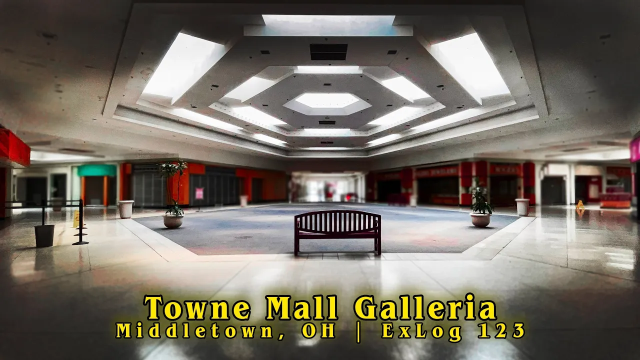 Towne Mall Galleria | a lifeless mall with body cams on its guards in Ohio | ExLog 123