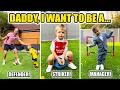 Download Lagu DADDY I WANT TO BE A...(GOALKEEPER, MIDFIELDER, LINESMAN!!)