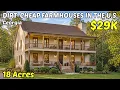 10 Dirt Cheap Farmhouses With a Lot of Land in Georgia Hidden Real Estate Treasures