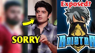 YouTuber said SORRY to Ajjubhai | Raistar Exposed?