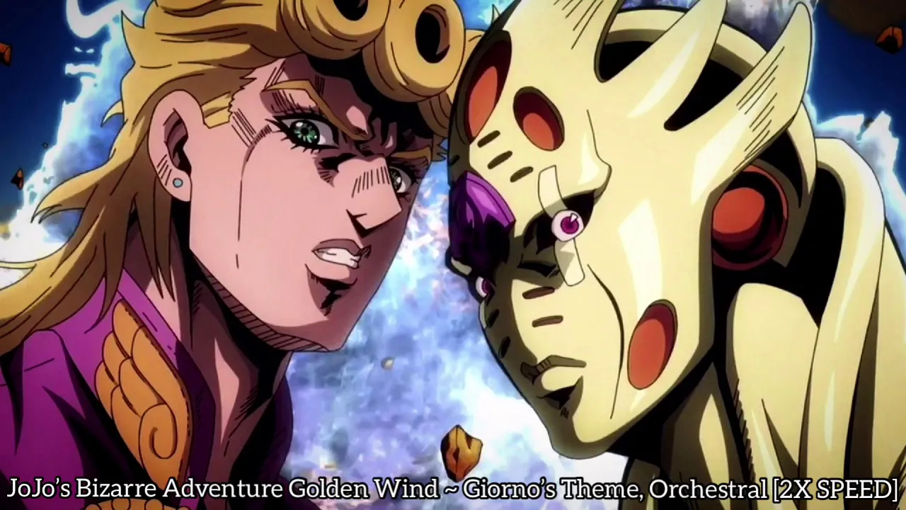 JoJo’s Bizarre Adventure Golden Wind ~ Giorno’s Theme, Orchestral [2X SPEED]