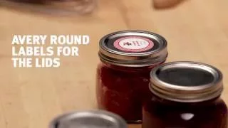 Create Custom Canning Labels with Avery