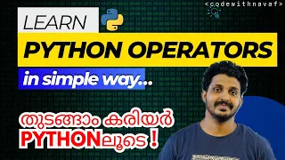 EP 05 PYTHON TUTORIAL Python Operators Basic of Coding Python coding for beginners