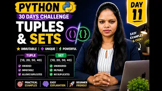 Python Day 11 Tuples Set Explained Python in 30 Days