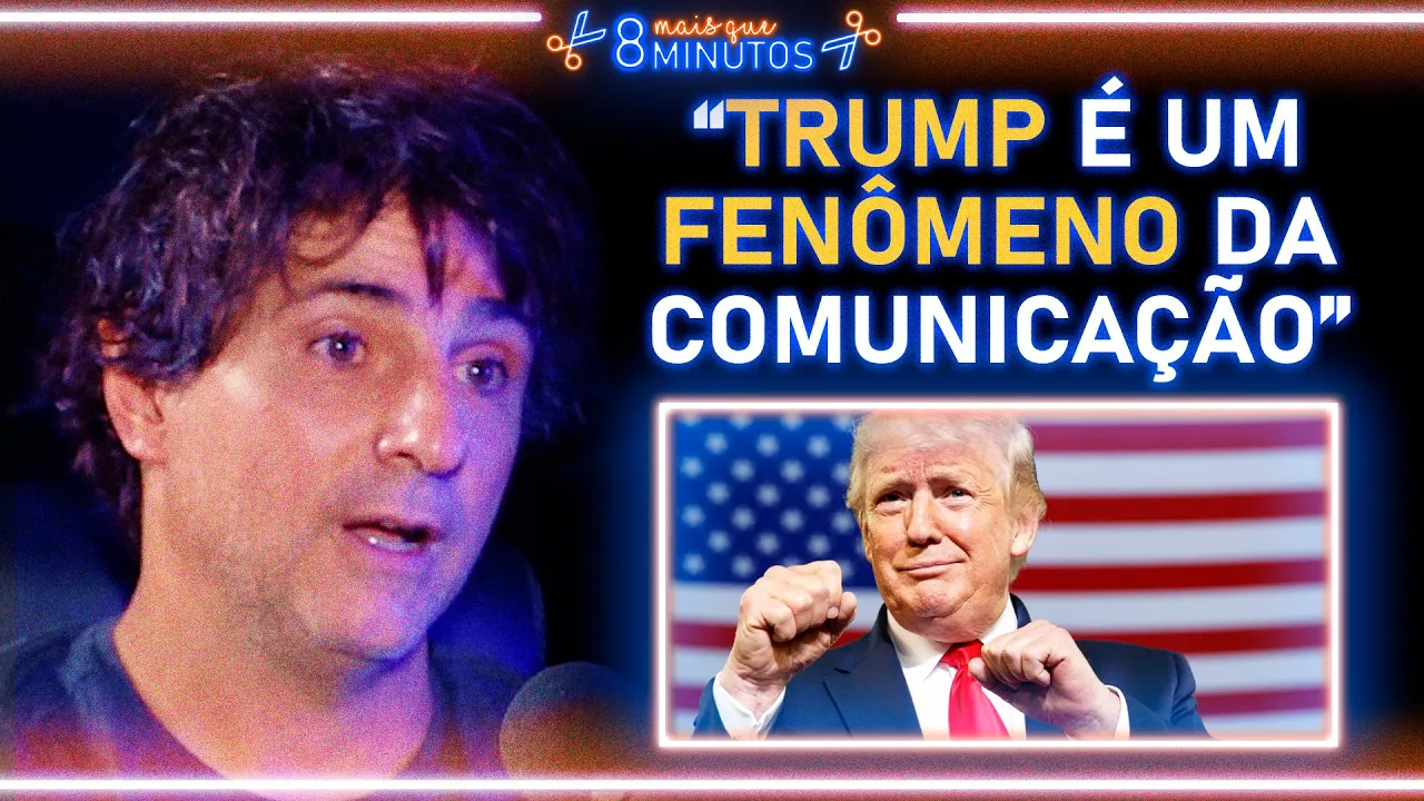 GUGA CHACRA FALA A VERDADE SOBRE DONALD TRUMP | Cortes Mais que 8 Minutos