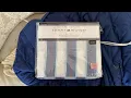 August 10 2023 brand new Queen size Tommy Hilfiger bed sheets found at Goodwill
