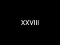 Part 5 XXL Roman Numerals 1 To 1000 XXL 2023 XXVII 27 MMXXIV 2024