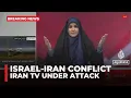 Download Lagu Iranian state TV attacked while on air in latest wave of Israeli strikes on Tehran