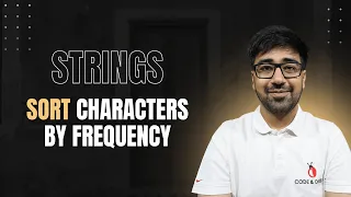 Sort Characters By Frequency Hash Map O n k log k Part 224 Hindi