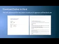 Practical Law - Delivering Working with documents