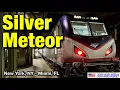 Amtrak Train Ride All 33 stops East coast long-distance train for snowbirds