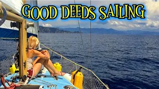 SAILING adventures. FREEDOM on an OLD SAILBOAT.  S3 Ep.16