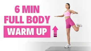 Download ENERGY UP☀️6 MIN FULL BODY WARM UP before workout! - No jumping, No repeat MP3