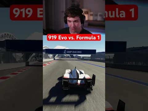 919 Evo vs. Formula 1