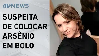 Marido cita 'vômito violento' após tomar suco envenenado preparado pela esposa