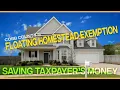 How Cobb s Homestead Float saves taxpayer s s
