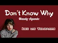 Download Lagu Don't Know Why Lyrics dan Terjemahan (Lagu Terbaru Maudy Ayunda July 2021)
