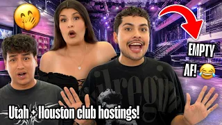 We hosted a club & NO ONE CAME!!! 🤭 | Our Utah + Houston Trip!!