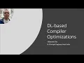 Deep Learning Based Compiler Optimizations