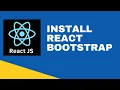 Install React Bootstrap