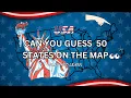 Guess 50 States On The Map Fun ways of learning Geography