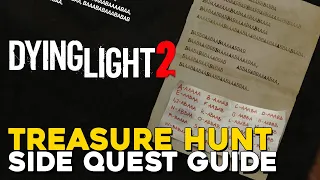 Dying Light 2 Treasure Hunt Side Quest Guide How To Open The Safe C4 Locations