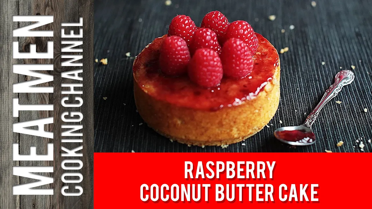 Raspberry Coconut Butter Cake