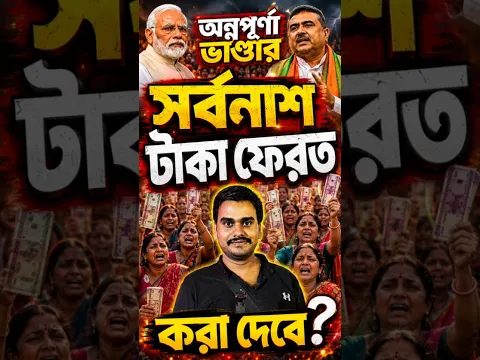 অন্নপূর্ণা ভান্ডার নিয়ে সবথেকে বড়ো আপডেট 📢 ফেরত দিতে হবে টাকা