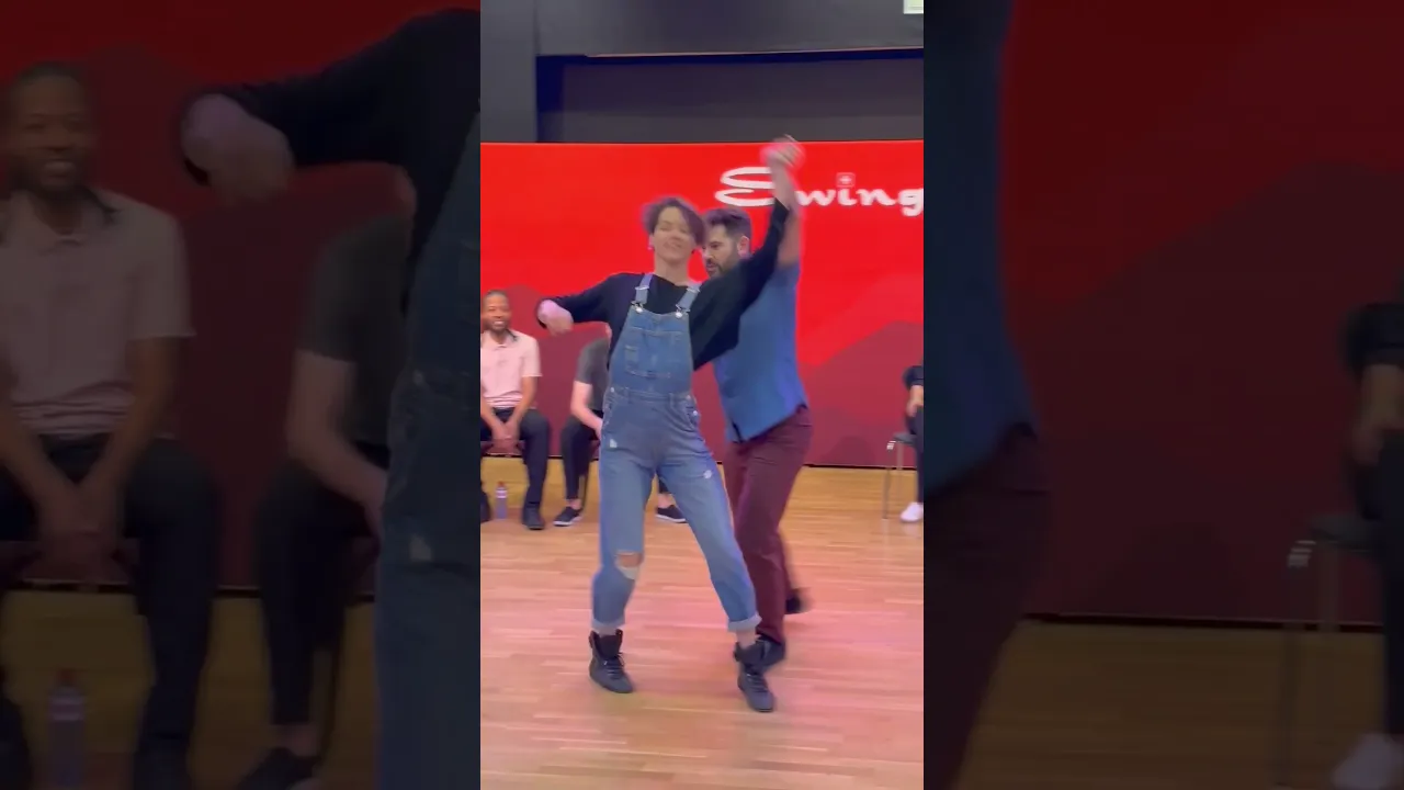 #improv #westcoastswing #dance ‪@EmelineRochefeuille‬ ‪@benmorrisdance‬ #freestyle #danse