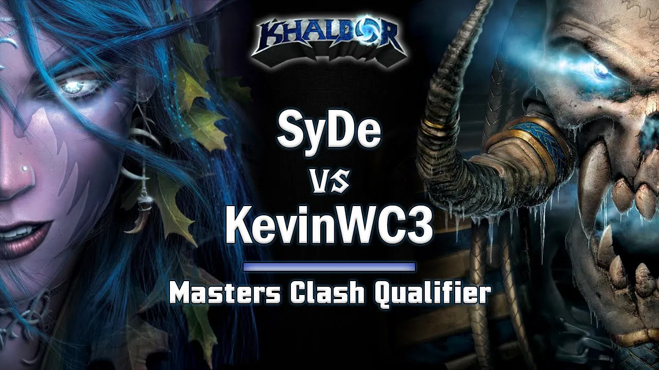 ► WarCraft 3 Reforged - KevinWC3 (NE) vs. SyDe (UD) - Masters Clash Qualifier