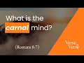 What Is the Carnal Mind Romans 8 7 Verse by Verse