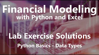Python Basics - Data Types