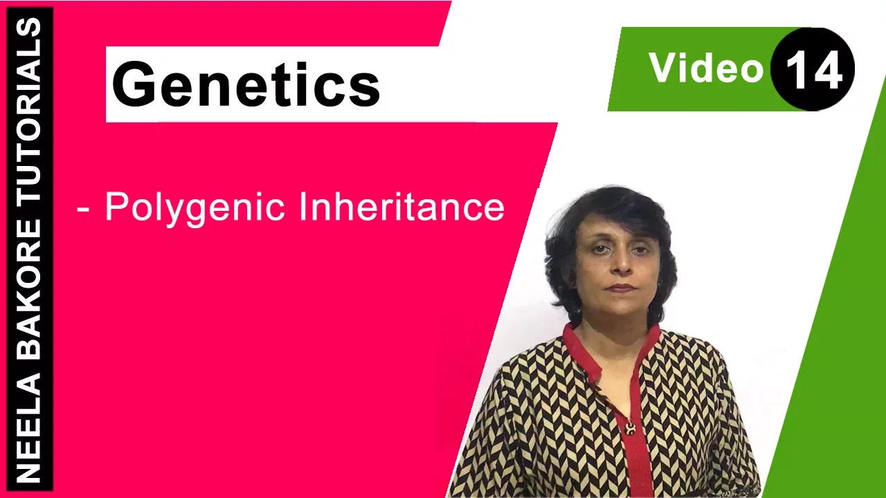 Genetics - Principles of Inheritance & Variations | NEET | Polygenic Inheritance | Neela Bakore